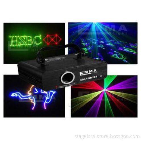DMX ILDA Sd Card 600Mw Multi - Color Animation Laser Light